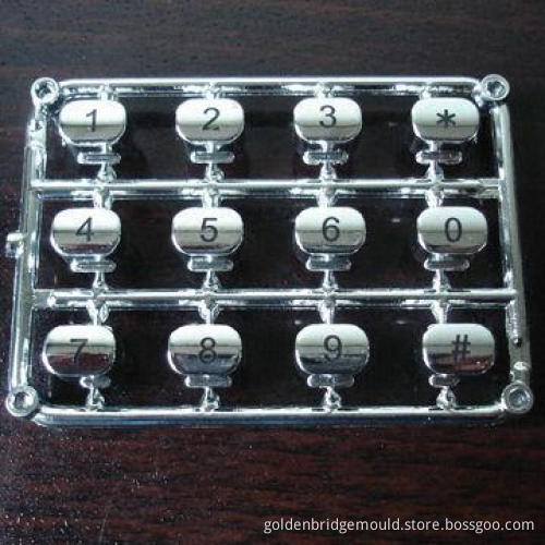 Injection Mold for Insurance cabinet password keypad with PC Material